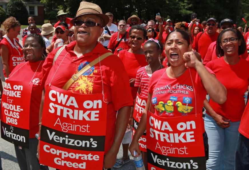Verizon Strike and the Obama administration